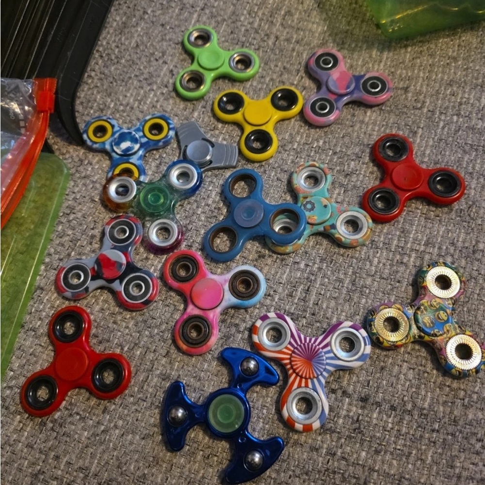 Colorful Fidget Spinner Set for Kids